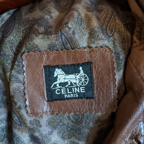 Men's Celine Genuine Leather Jacket - Picture 3 of 3